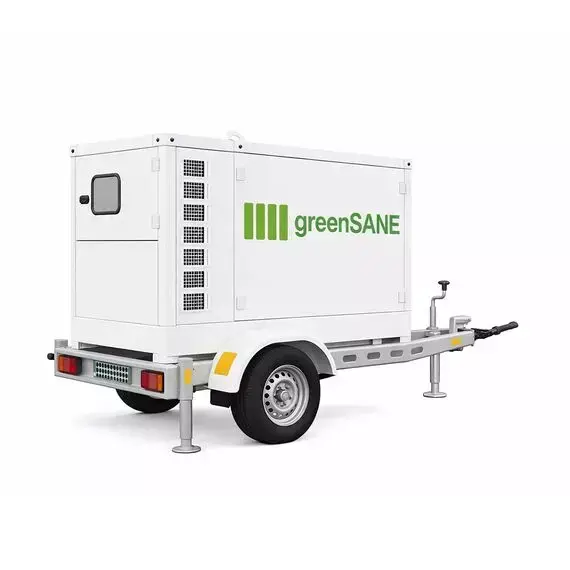 NONgenerator 100 greenSANE 86,1 kWh - mobilny magazyn energii na przyczepie