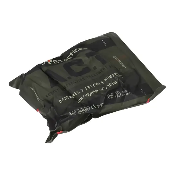 Opatrunek uciskowy z aktywną kompresją i modułem do pakowania ran (wound packing) A.C.T. Bandage™