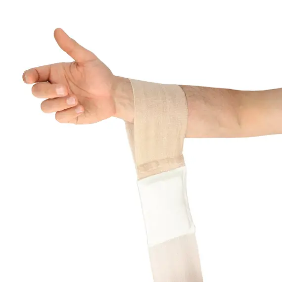 Opatrunek uciskowy z aktywną kompresją i modułem do pakowania ran (wound packing) A.C.T. Bandage™