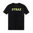 Koszulka małego strażaka STRAŻ, t-shirt dziecięcy czarny