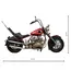 Metalowa replika motocykla Indian na prezent dla strażaka - model z personalizacją