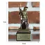 Statuetka św. Floriana 14 cm - prezent dla strażaka z personalizacją
