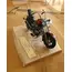 Metalowa replika motocykla Indian na prezent dla strażaka - model z personalizacją