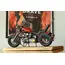 Metalowa replika motocykla Indian na prezent dla strażaka - model z personalizacją