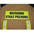 Duża odblaskowa naszywka WSP na ubranie specjalne