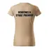 Koszulka strażacka damska t-shirt piaskowa Ochotnicza Straż Pożarna